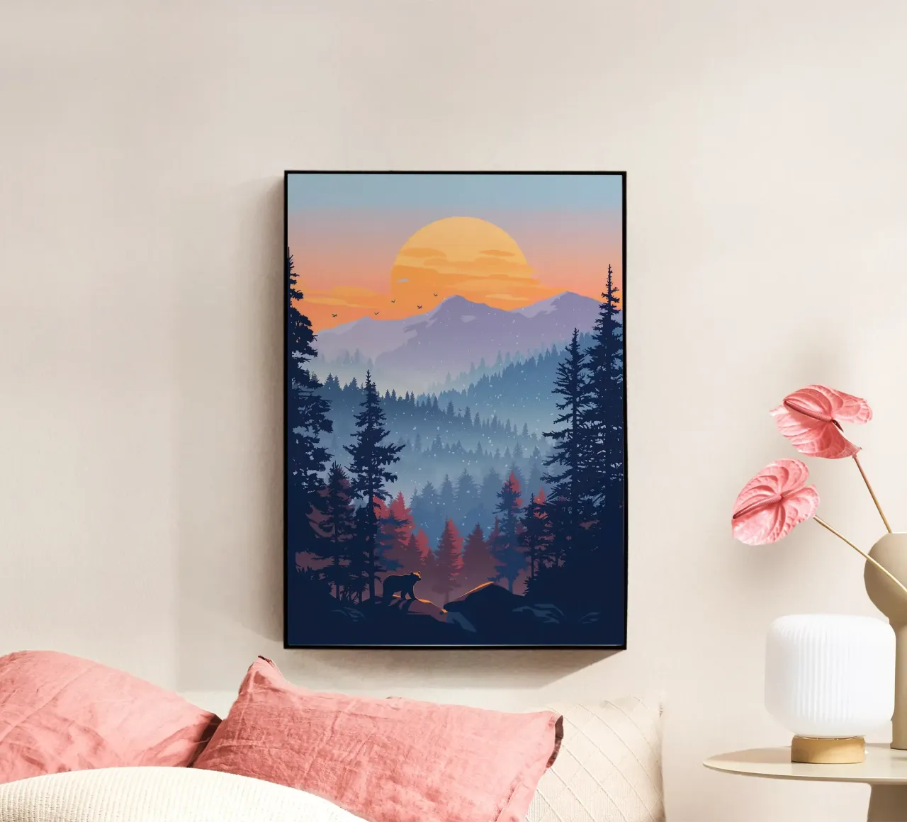 Foresta boreale plexiglass da book