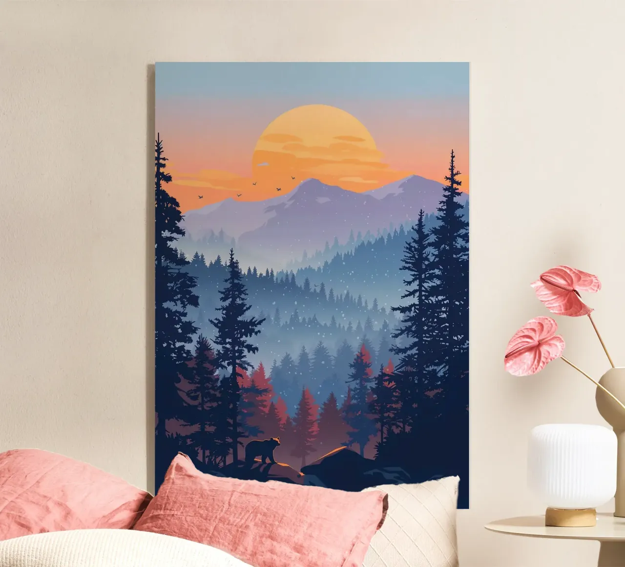 Foresta boreale plexiglass da book