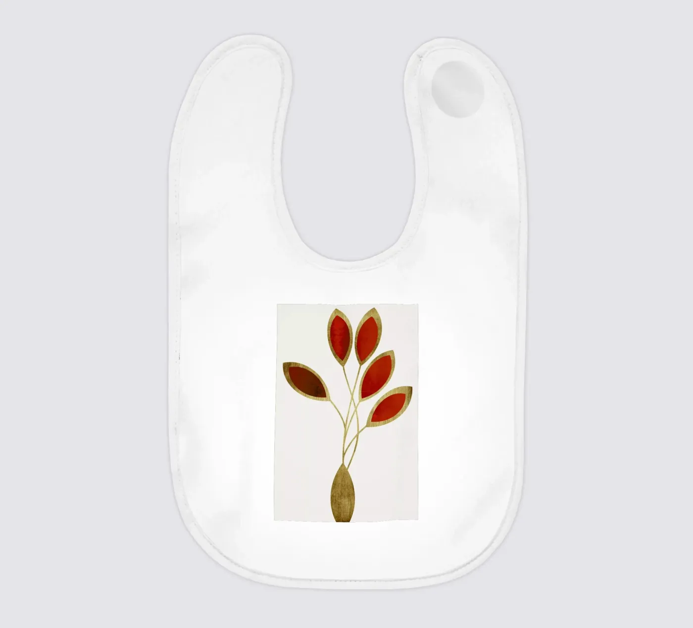 Cinco baby slabbetje van Kubistika