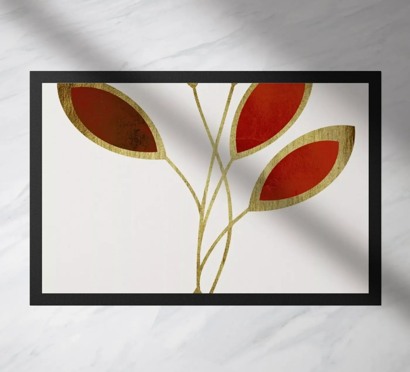 Cinco doormat by Kubistika