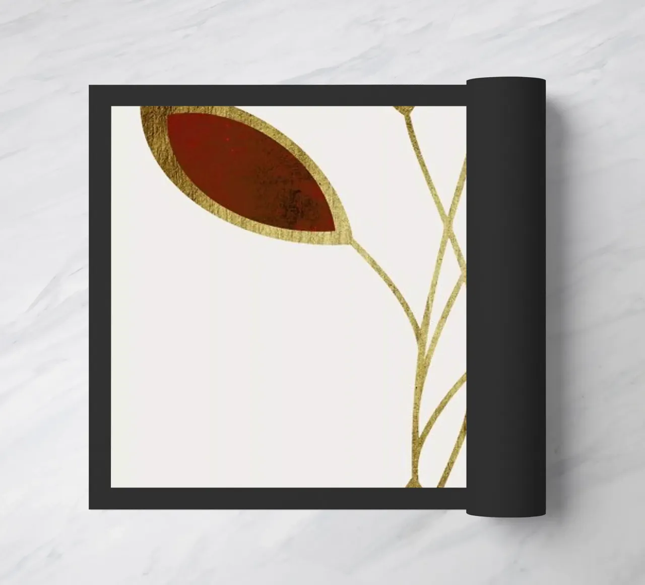 Cinco deurmat van Kubistika