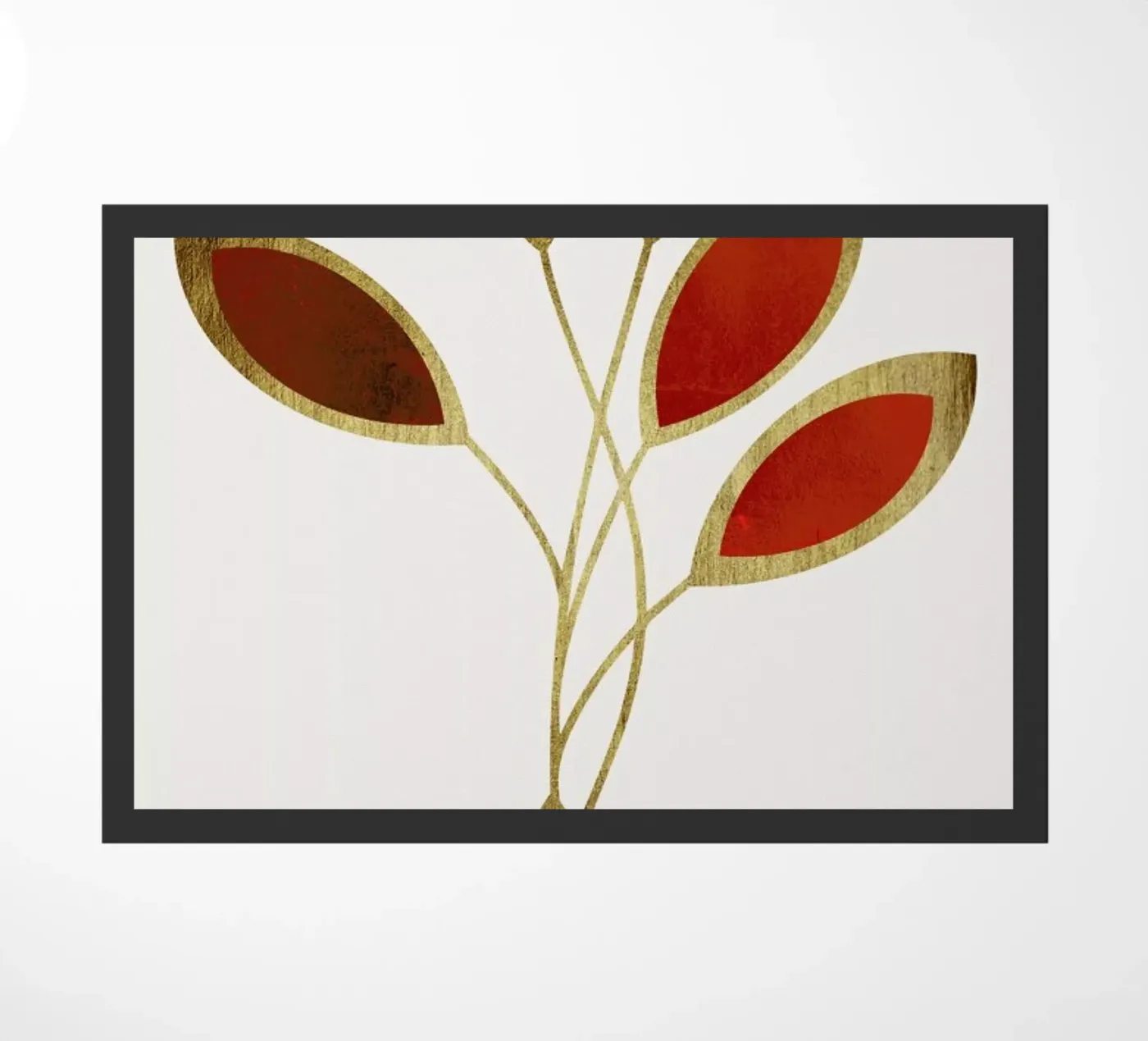 Cinco doormat by Kubistika