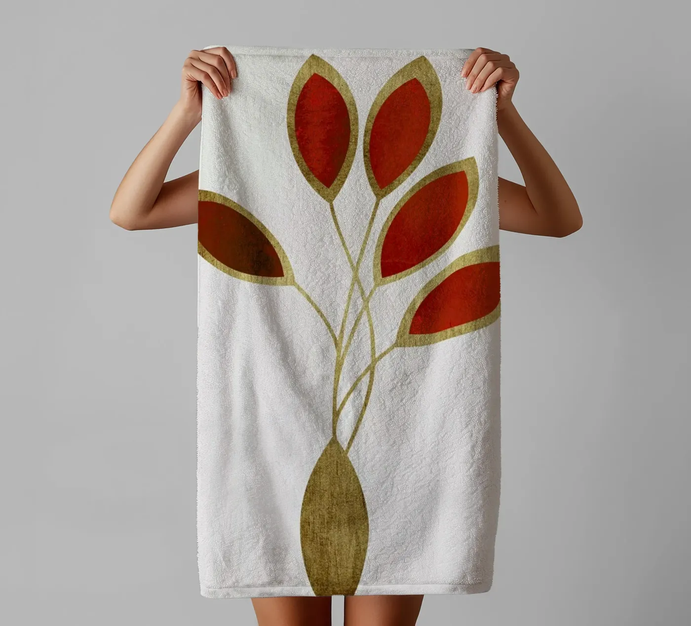 Cinco badhanddoek van Kubistika