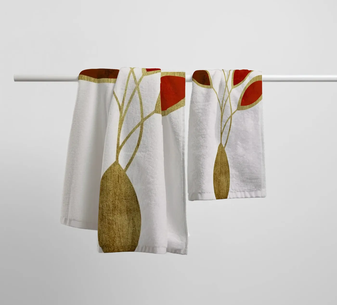 Cinco badhanddoek van Kubistika