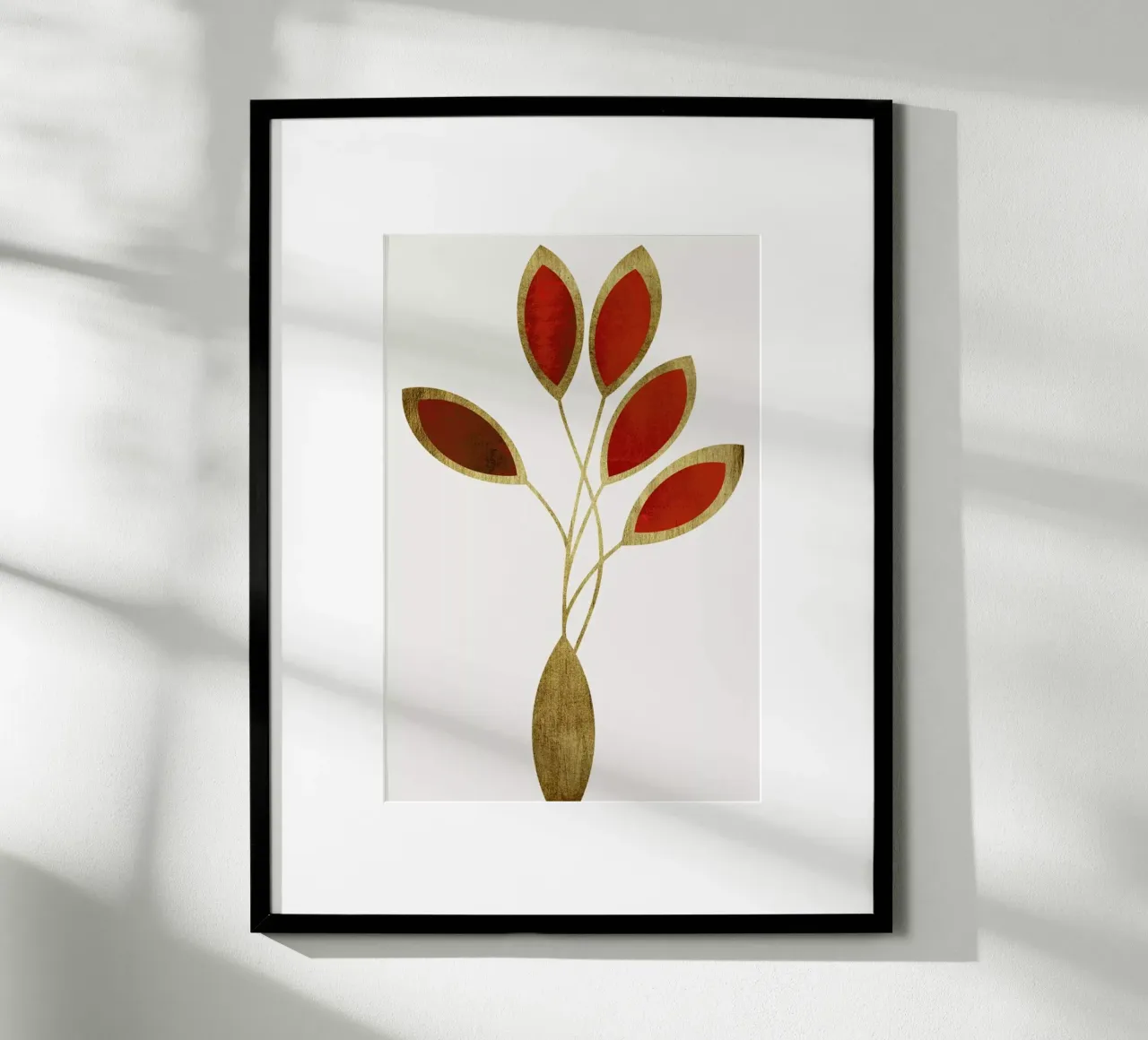 Cinco poster con telaio in legno da Kubistika