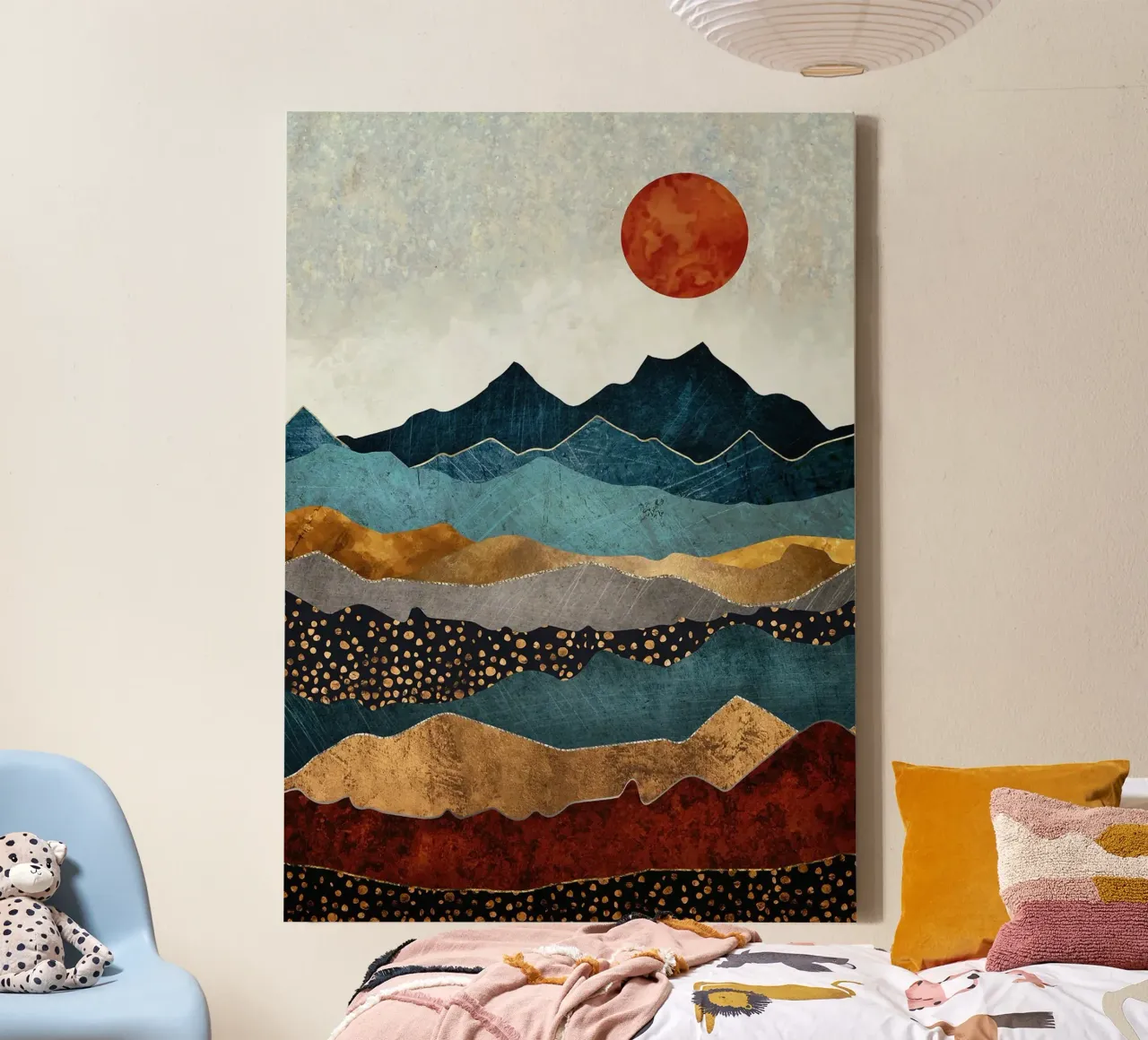 Amber schemering canvas van book