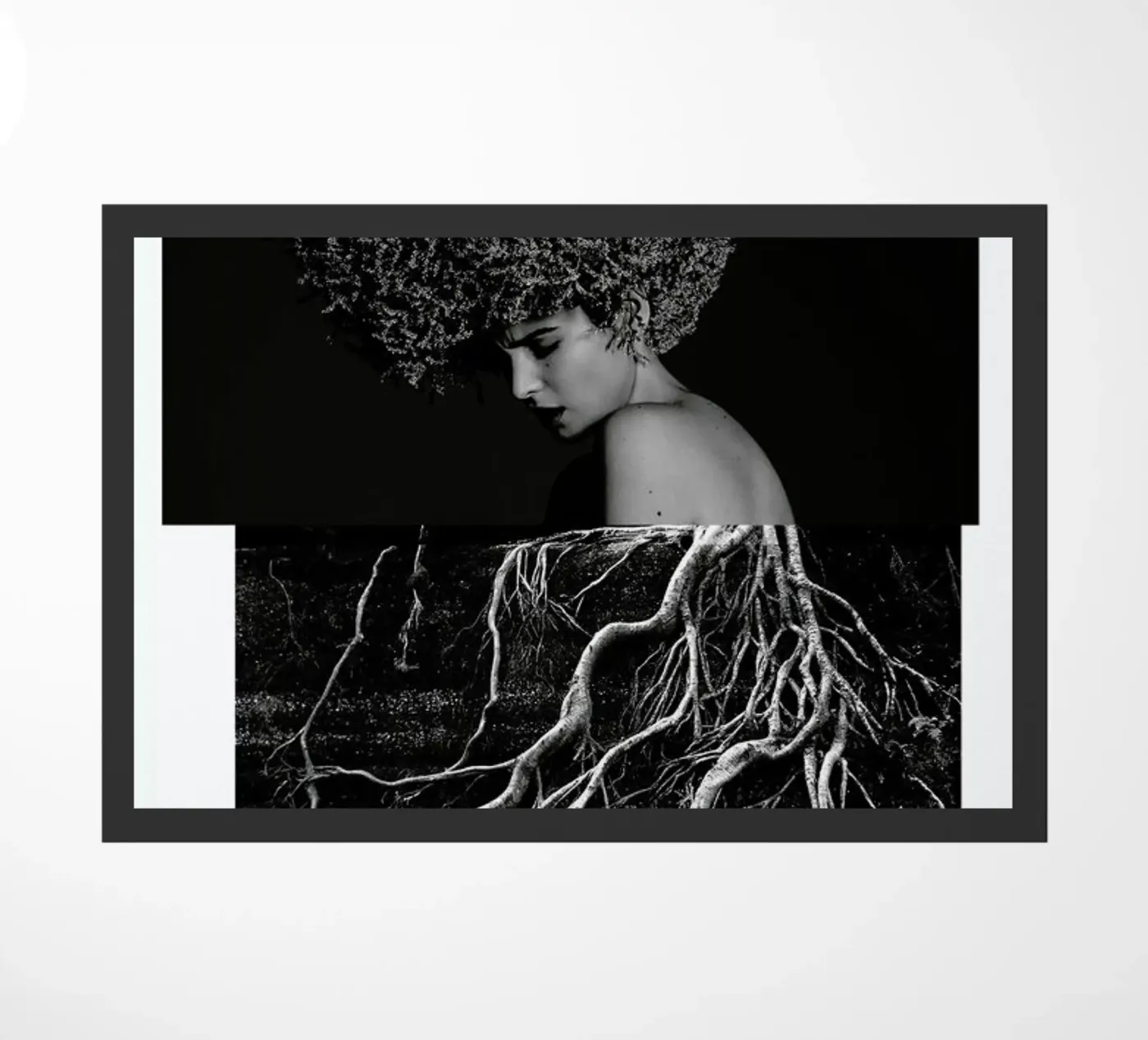 Roots doormat by Taher Mhamdi
