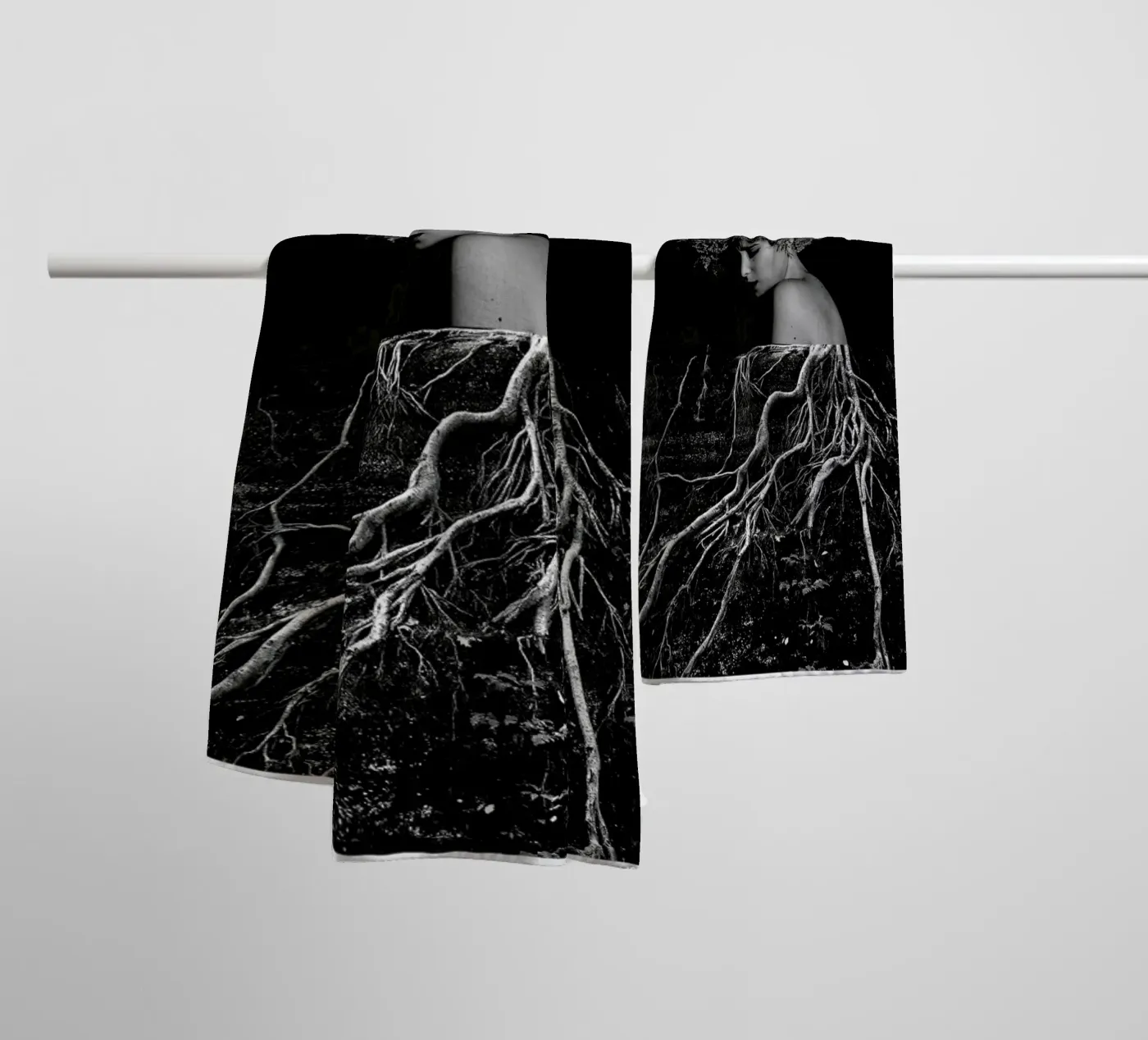 Roots towel by Taher Mhamdi