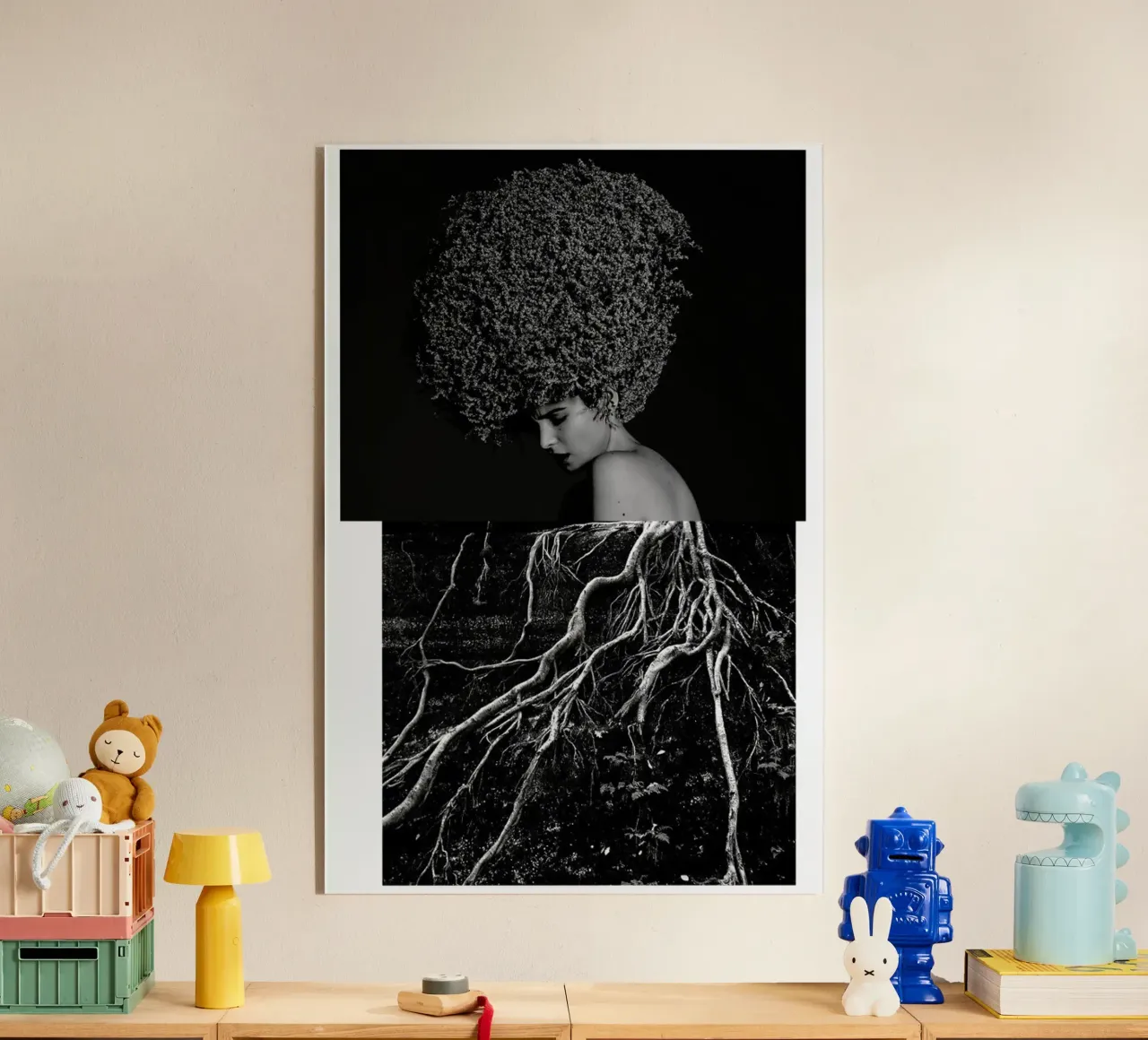 Roots plexiglass da Taher Mhamdi