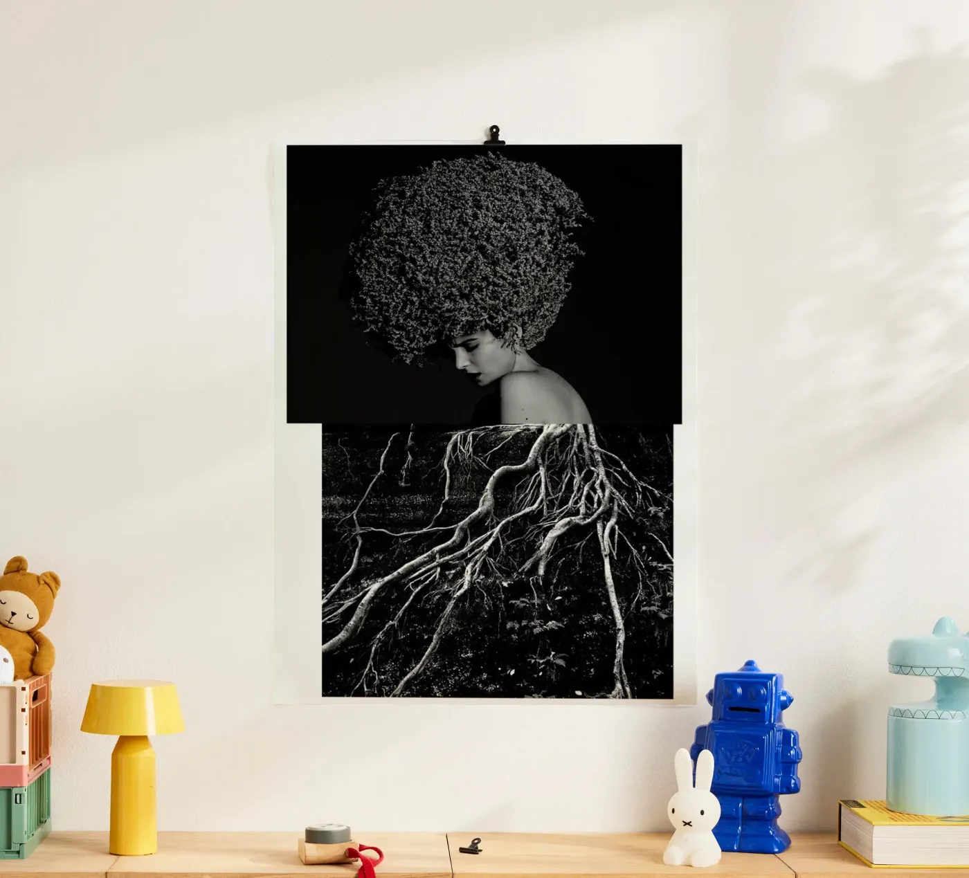 Roots Poster von Taher Mhamdi