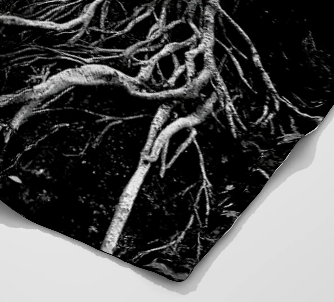 Roots fleecedeken van Taher Mhamdi