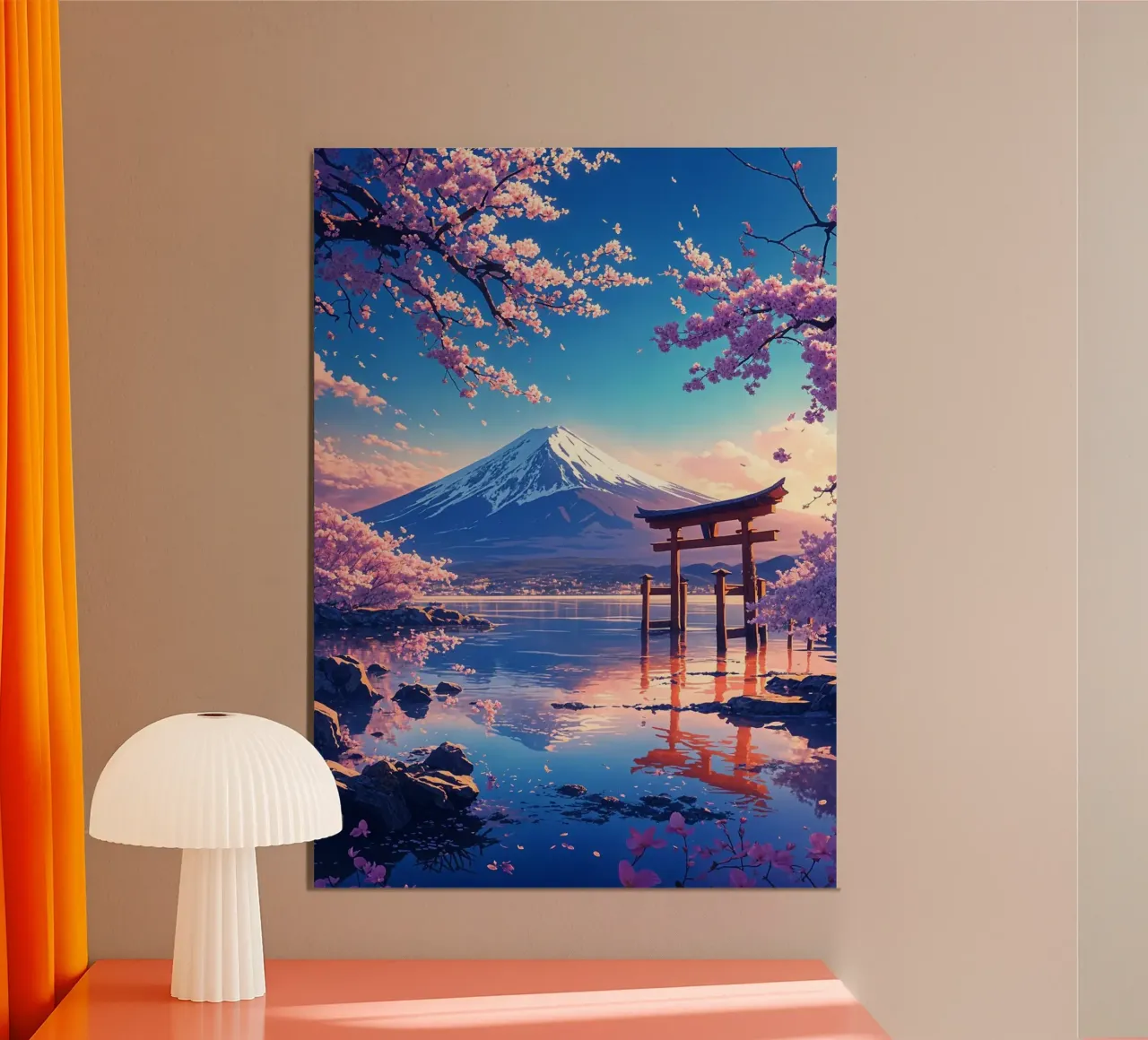 Torii Gate Japan alu-dibond by book