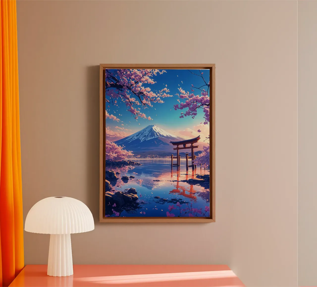 Torii-Tor Japan Leinwand von book