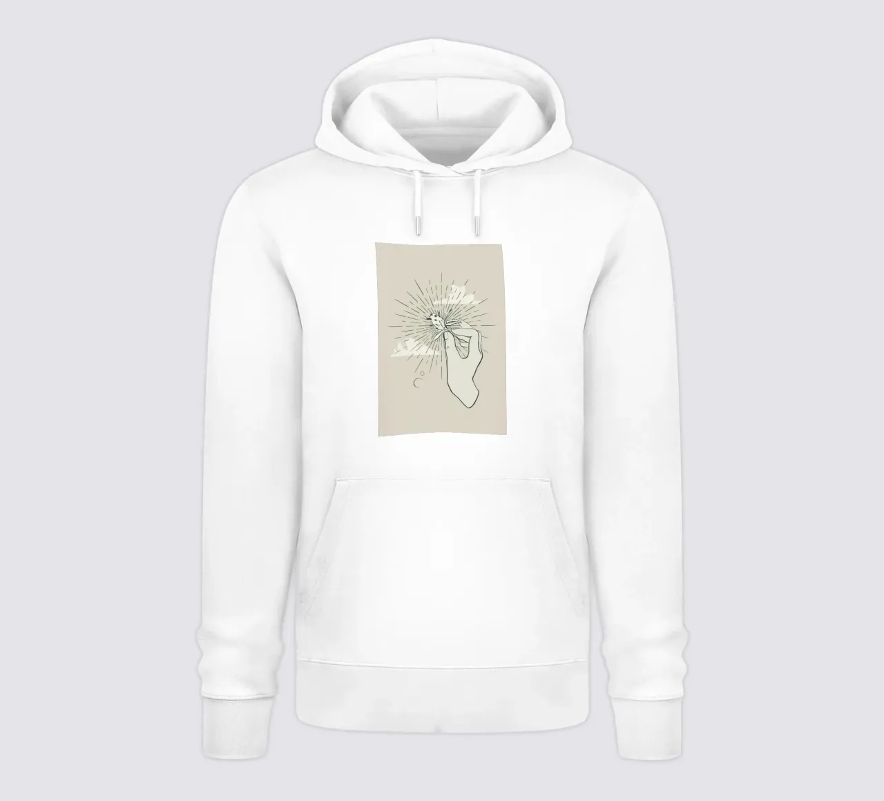 Botanical for Morning felpa con cappuccio da Studio One