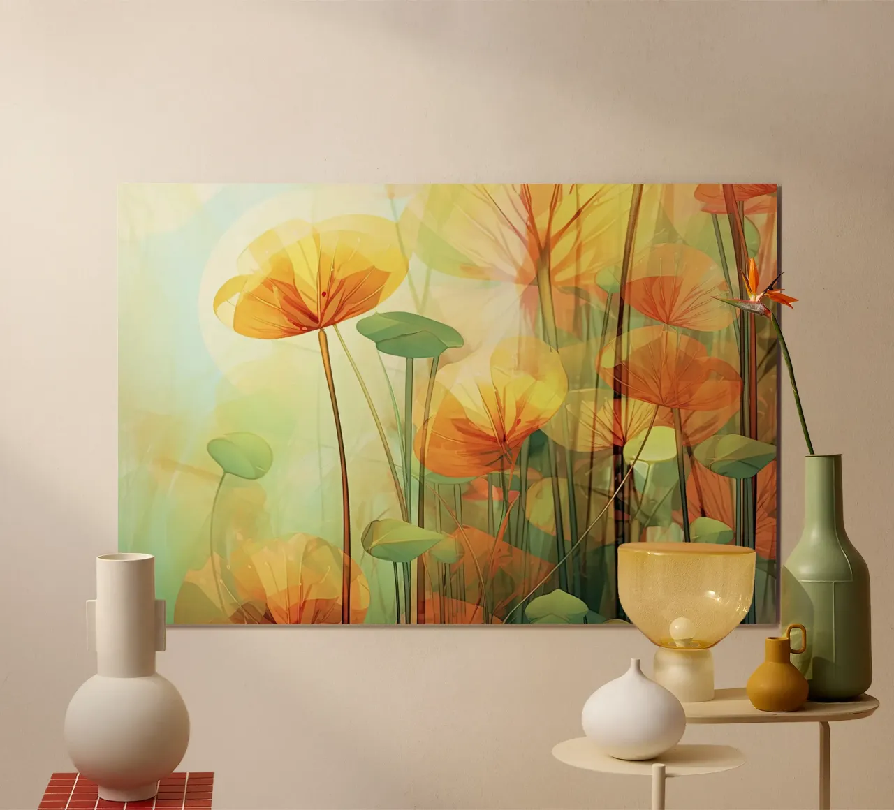 Arte da parete di Imagine poster con telaio in plastica da Imagine