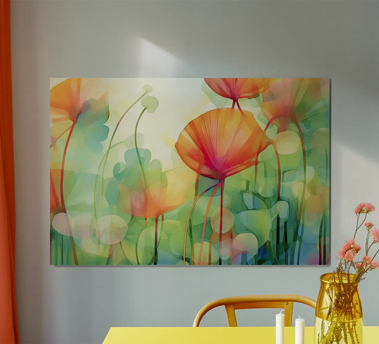 Arte da parete di Imagine poster con telaio in legno da Imagine