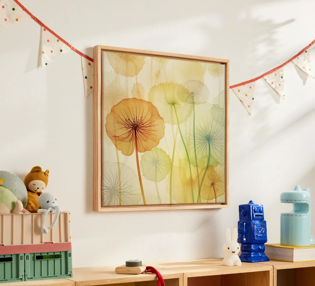 Wall-art by Imagine canvas with Floater frame by Imagine