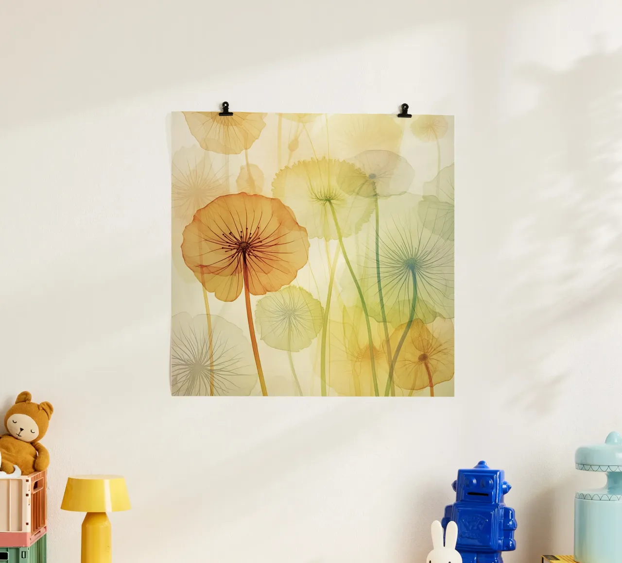 Arte da parete di Imagine poster con telaio in legno da Imagine