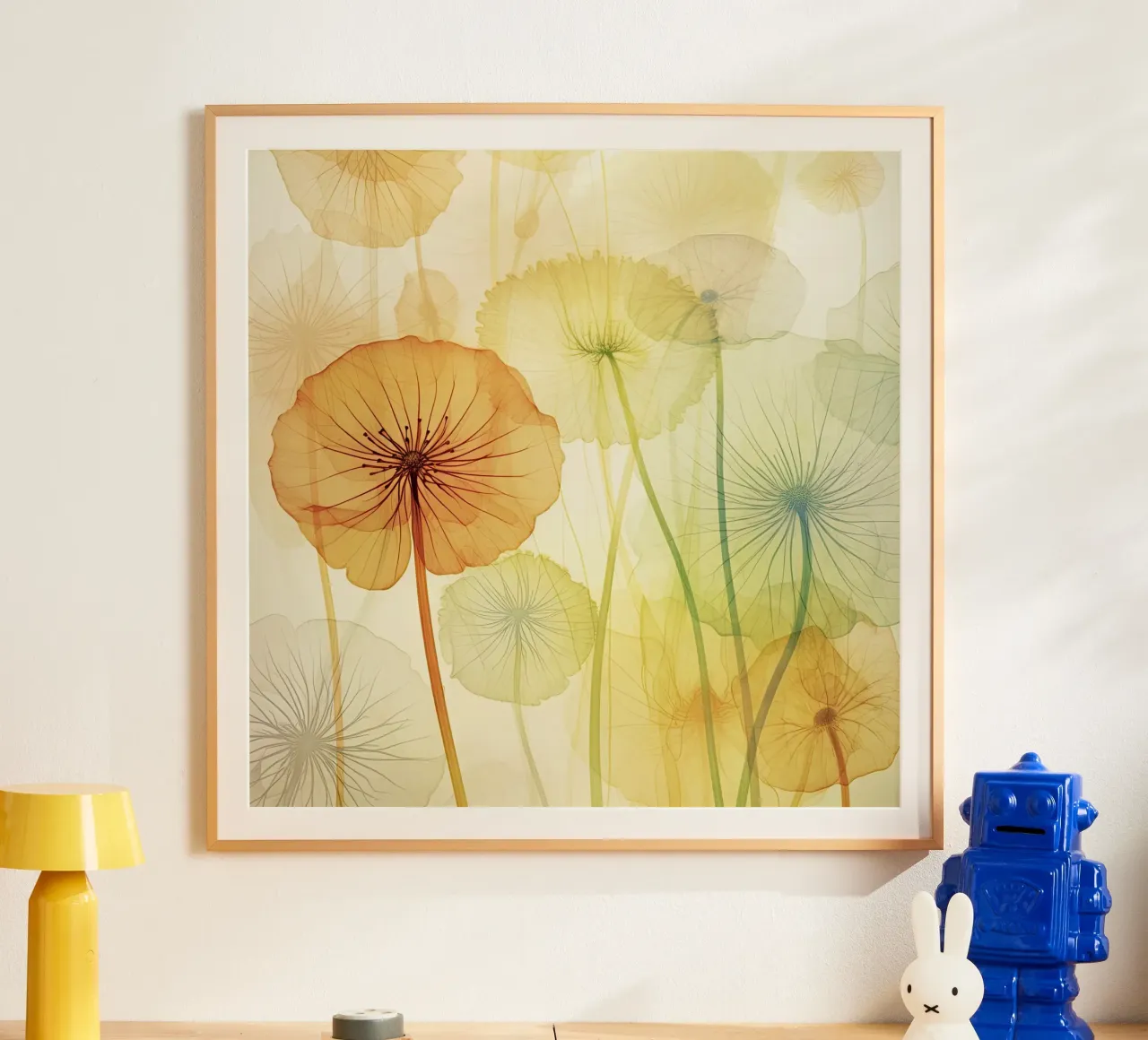 Arte da parete di Imagine poster con telaio in legno da Imagine