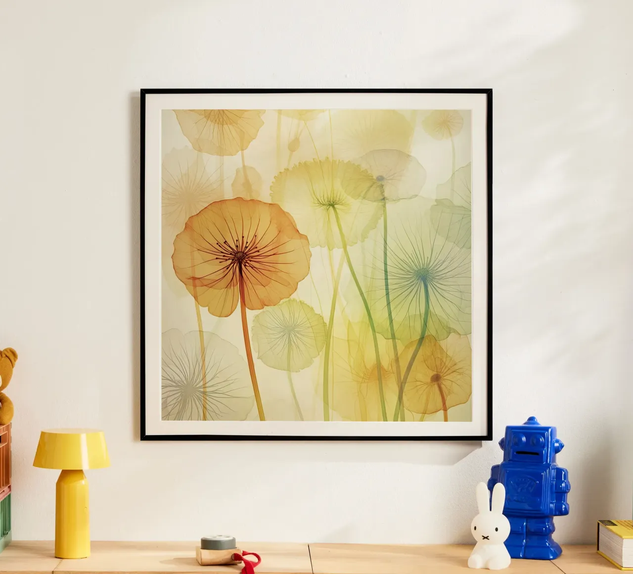 Arte da parete di Imagine poster con telaio in legno da Imagine