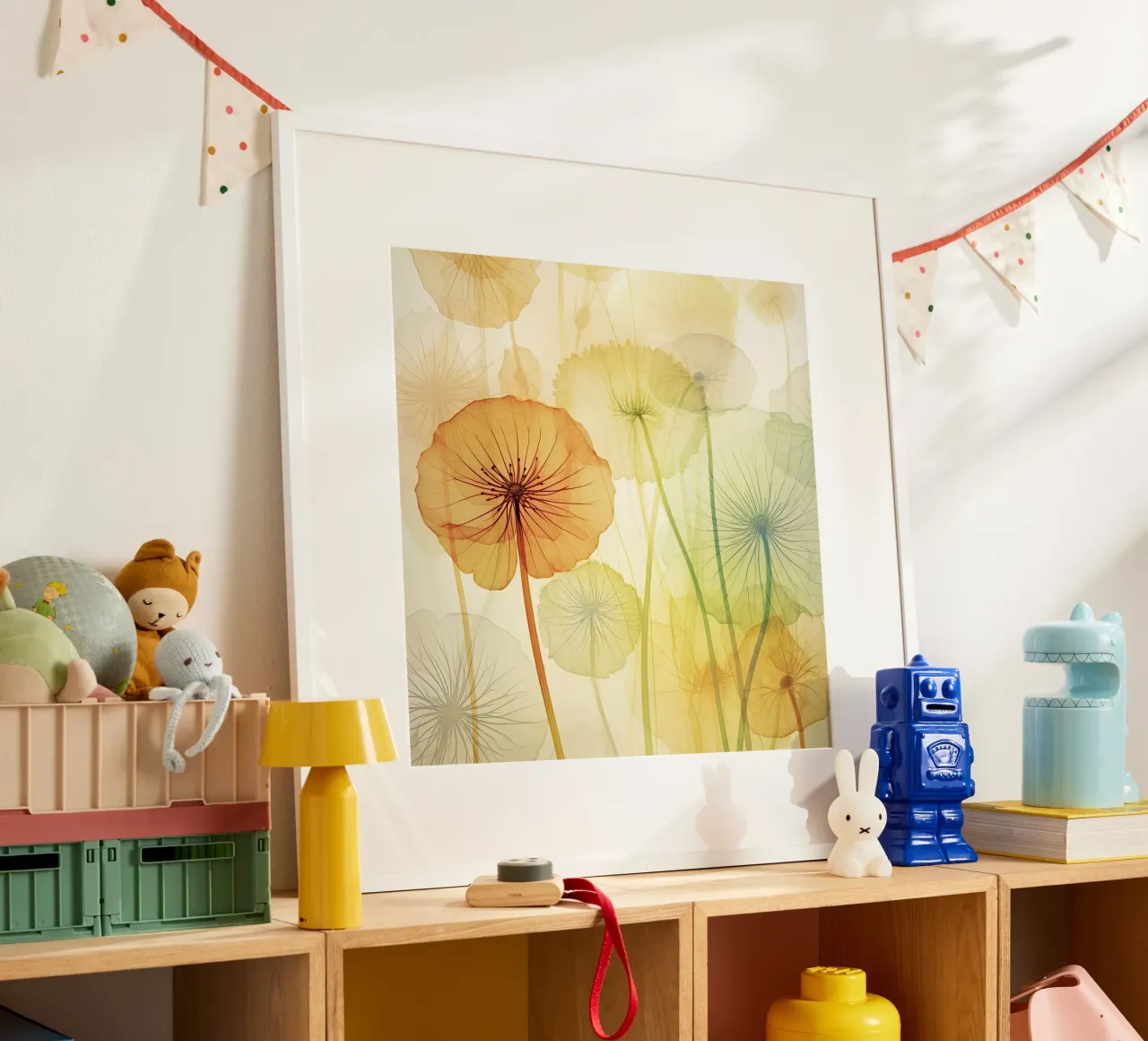 Arte da parete di Imagine poster con telaio in legno da Imagine