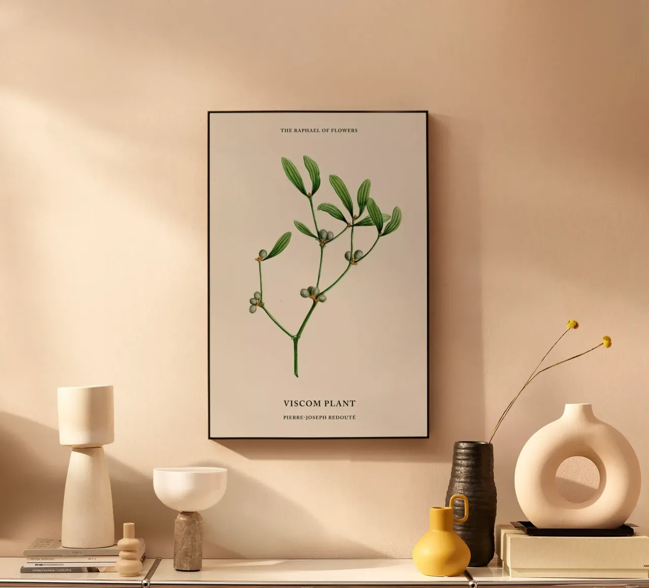 Pierre - Joseph Redouté - Viscom Plant alluminio dibond da Vintage by JUNIQE