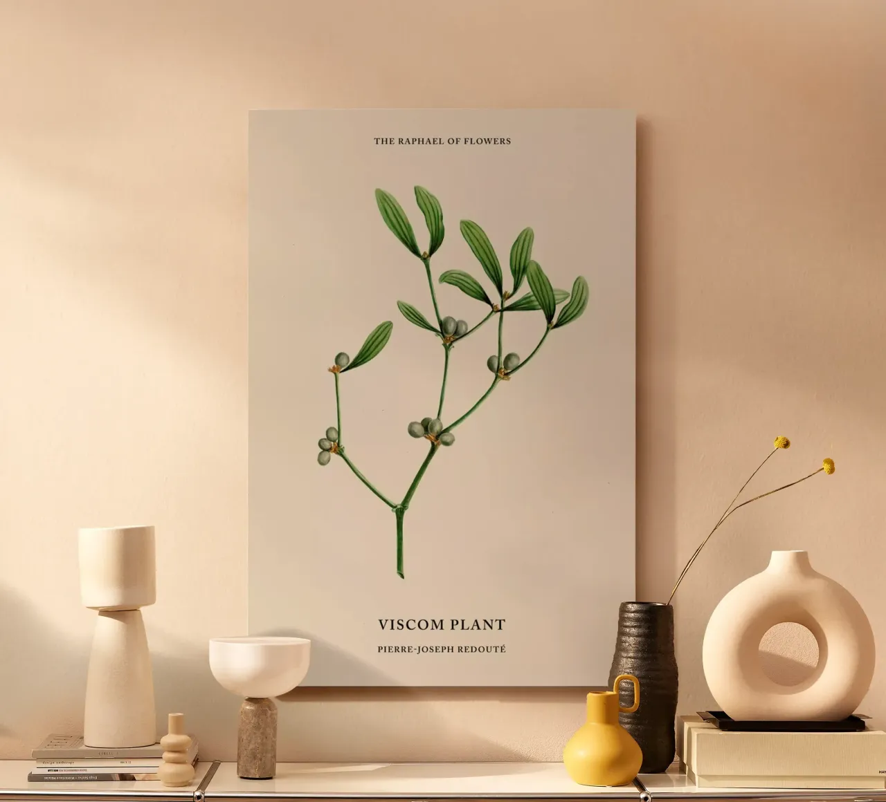 Pierre - Joseph Redouté - Viscom Plant alluminio dibond da Vintage by JUNIQE