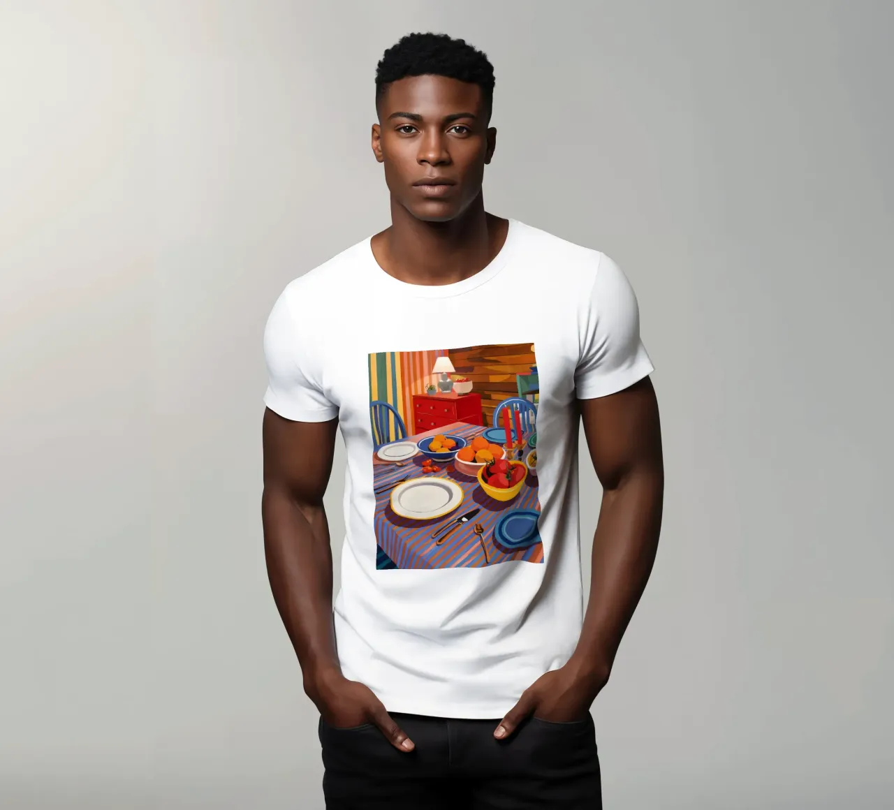 Sala da pranzo cromatica t-shirt da Dawn Light