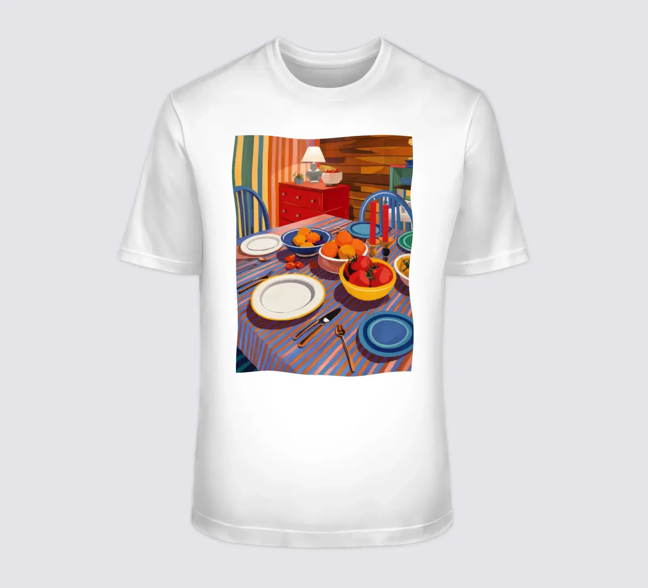 Sala da pranzo cromatica t-shirt da Dawn Light
