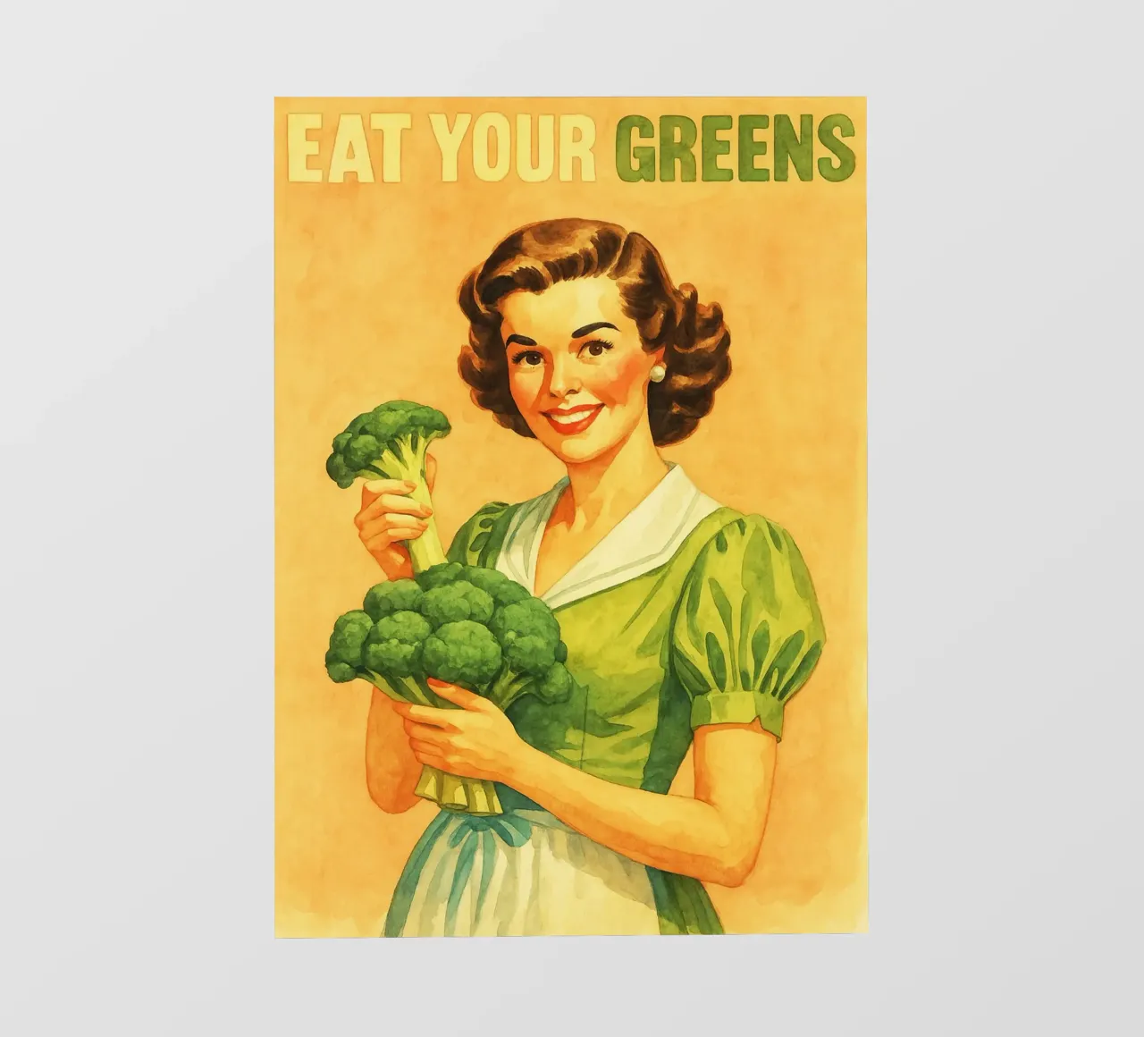 les femmes mangent votre verdure bâche pvc de pakazi