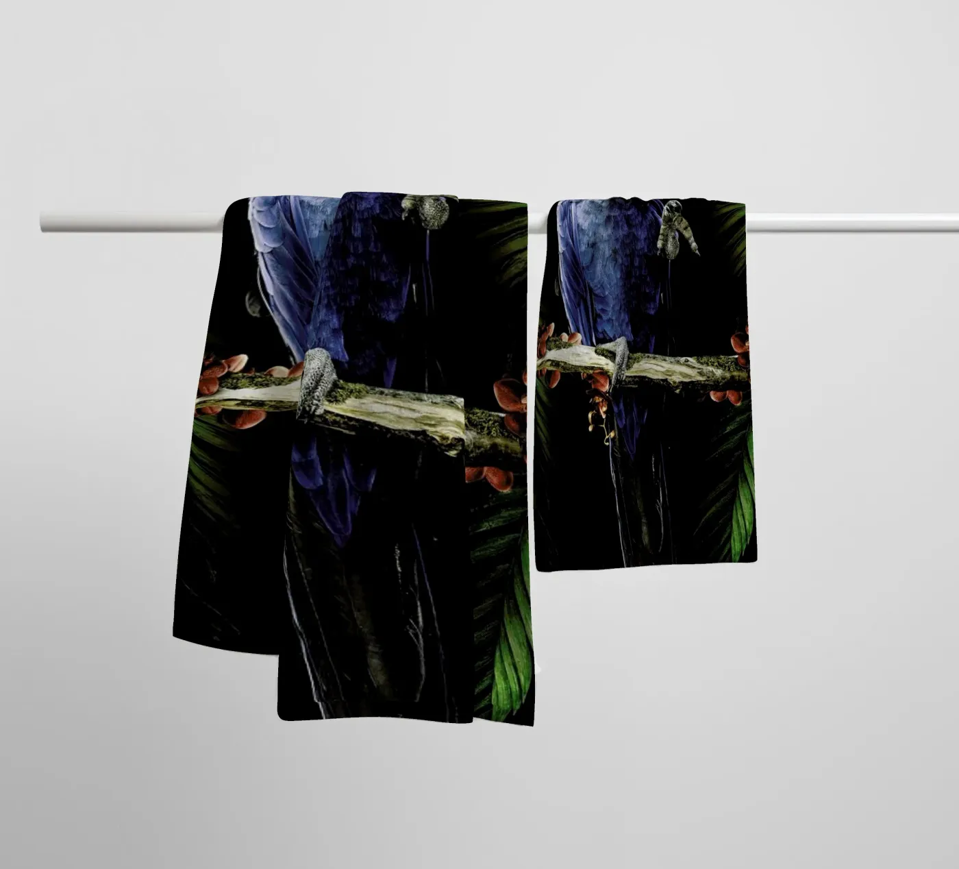 Macaw badhanddoek van Wouter Rikken