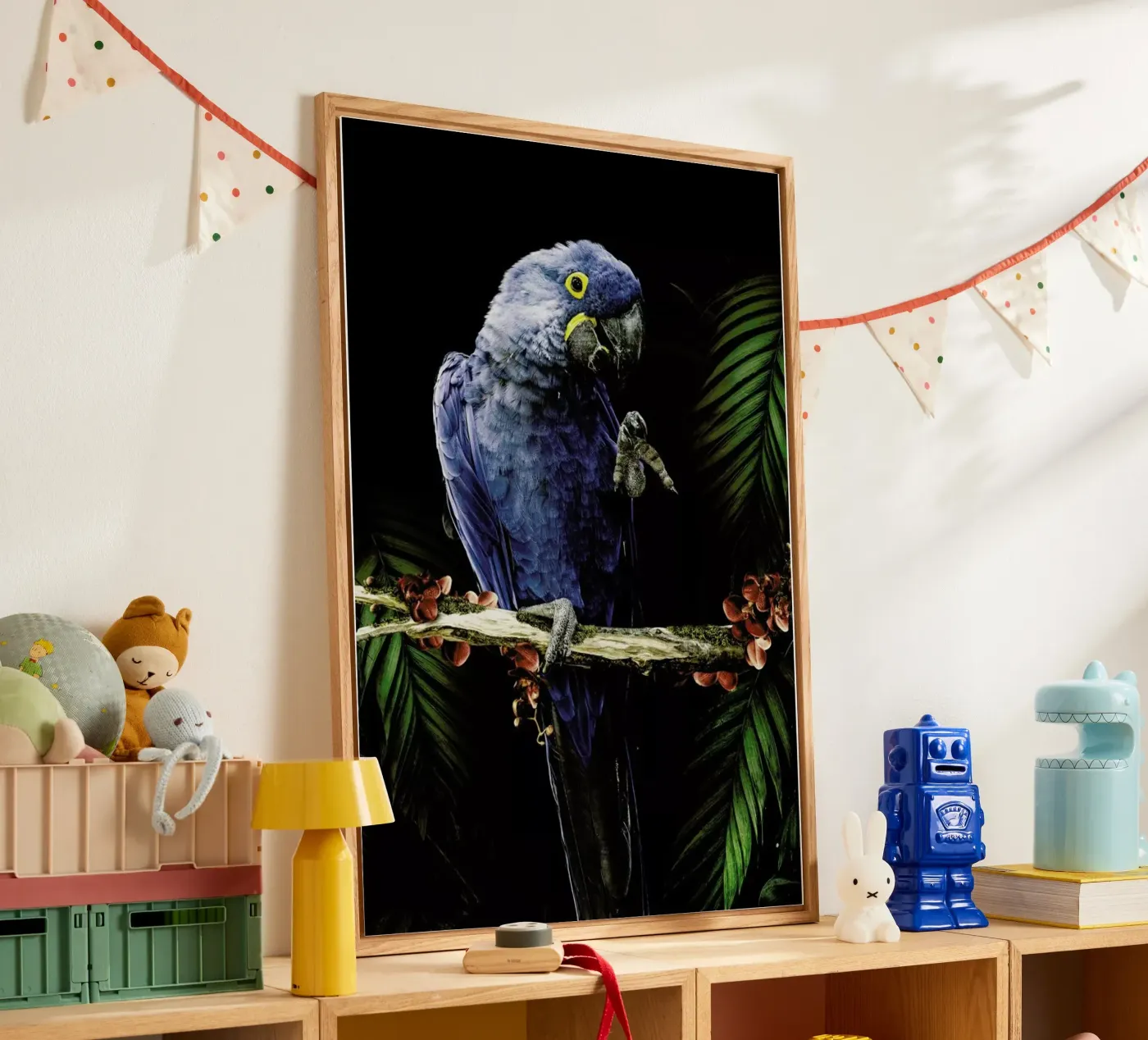 Macaw plexiglas de Wouter Rikken