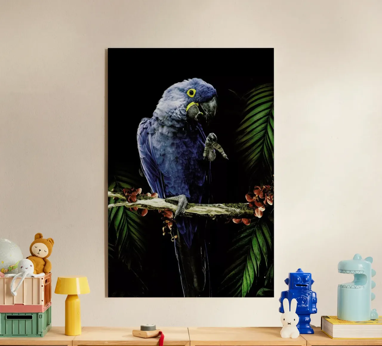 Macaw plexiglass da Wouter Rikken
