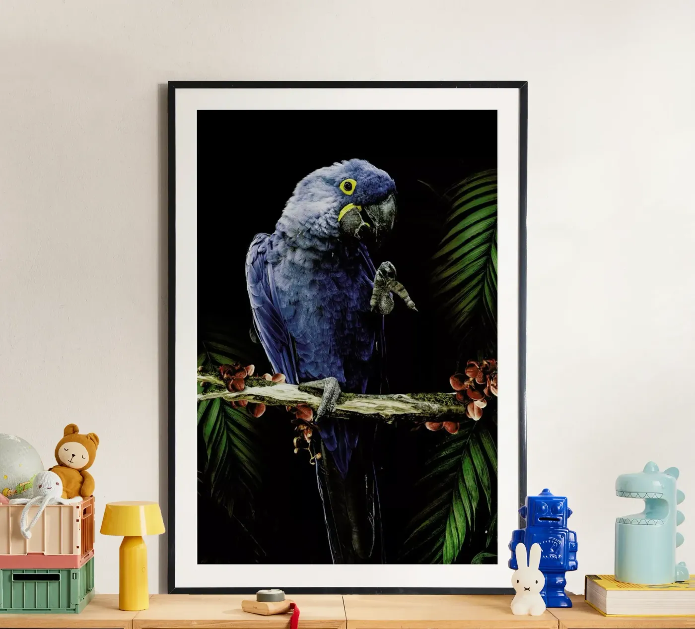 Macaw poster van Wouter Rikken