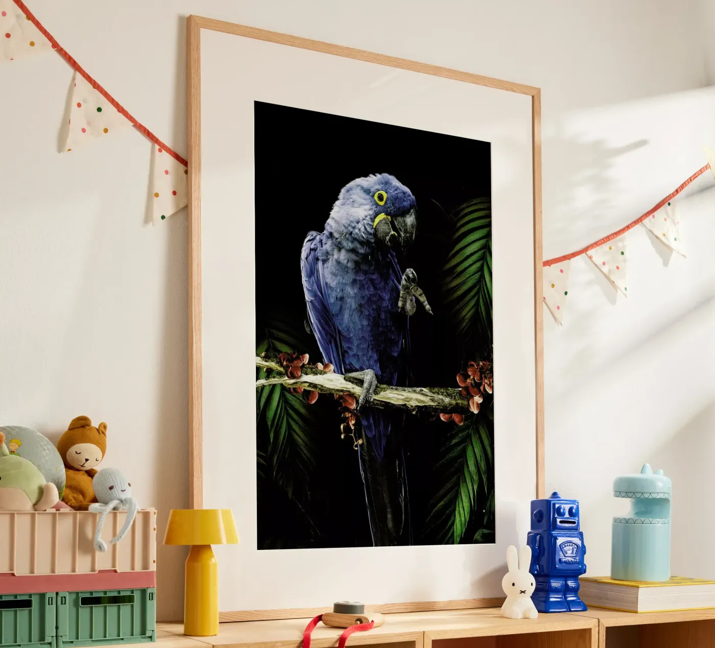 Macaw poster van Wouter Rikken