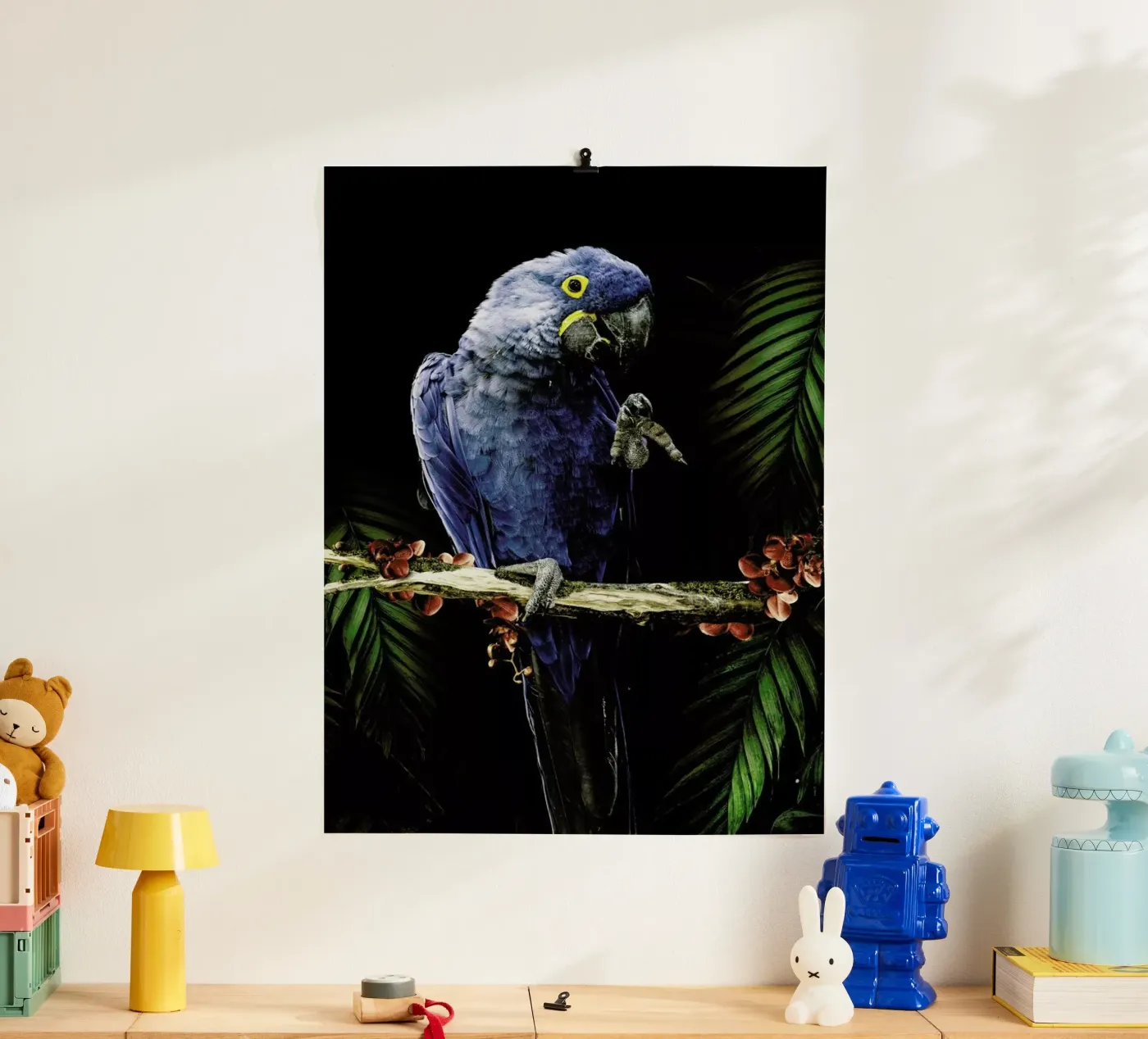 Macaw poster van Wouter Rikken
