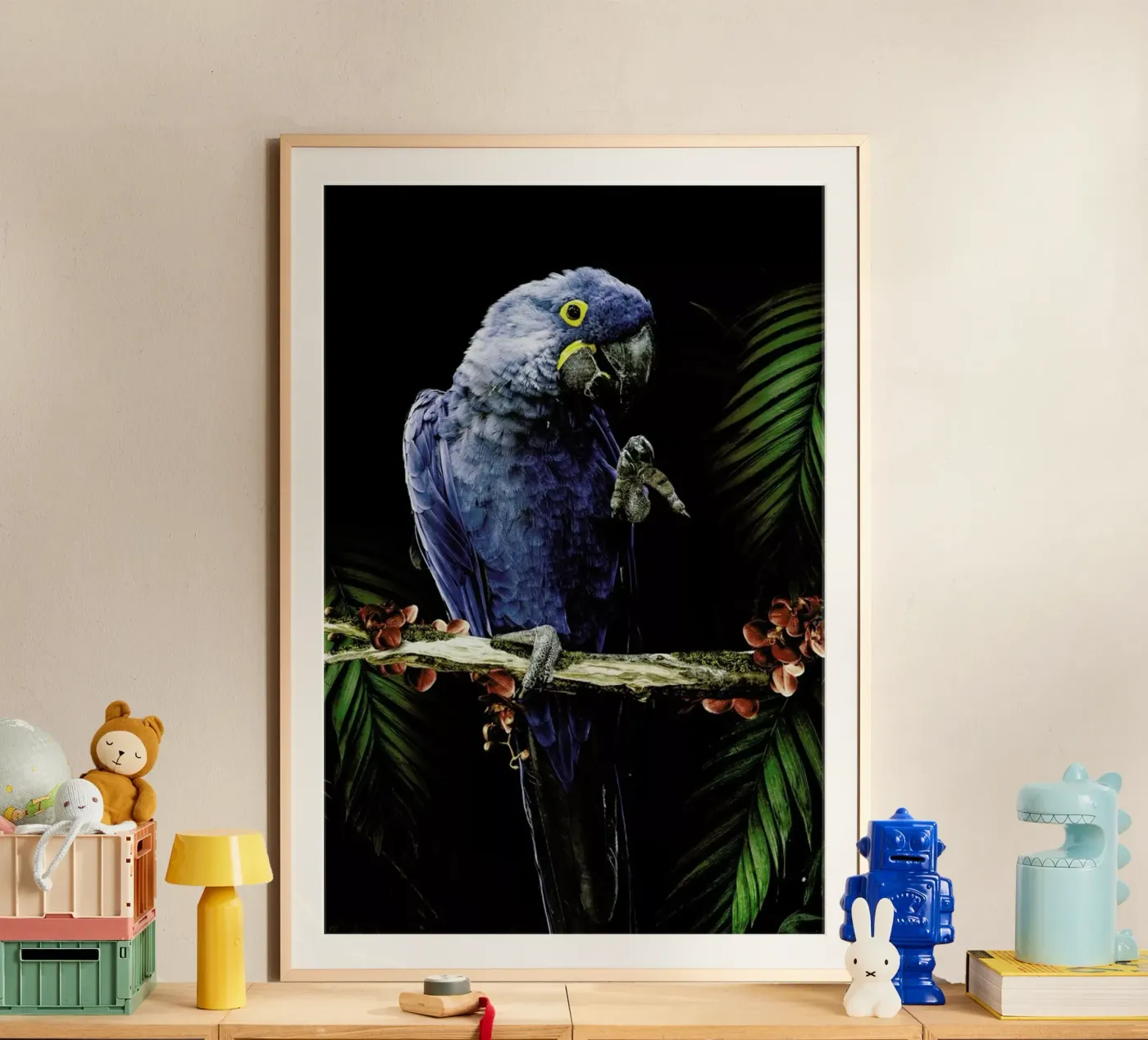 Macaw poster van Wouter Rikken