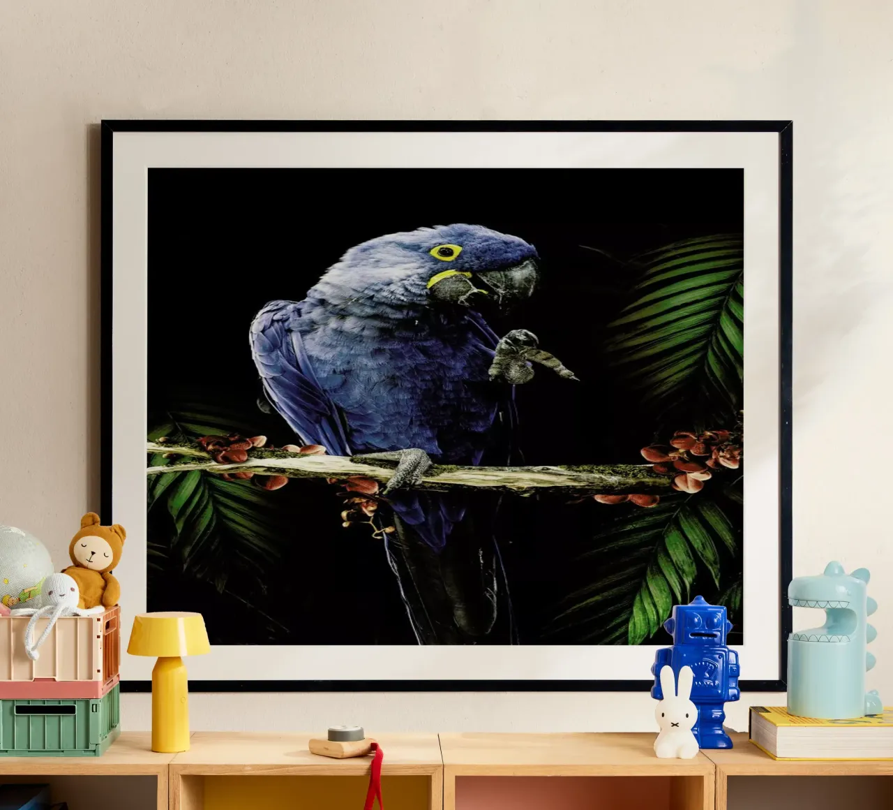 Macaw hahnemühle by Wouter Rikken