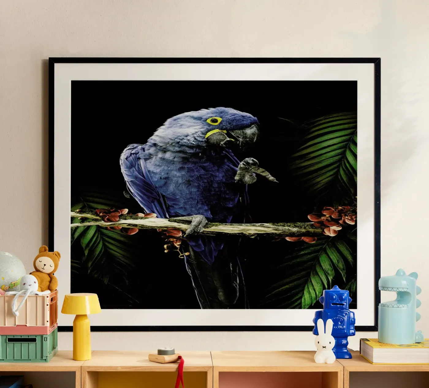 Macaw poster van Wouter Rikken