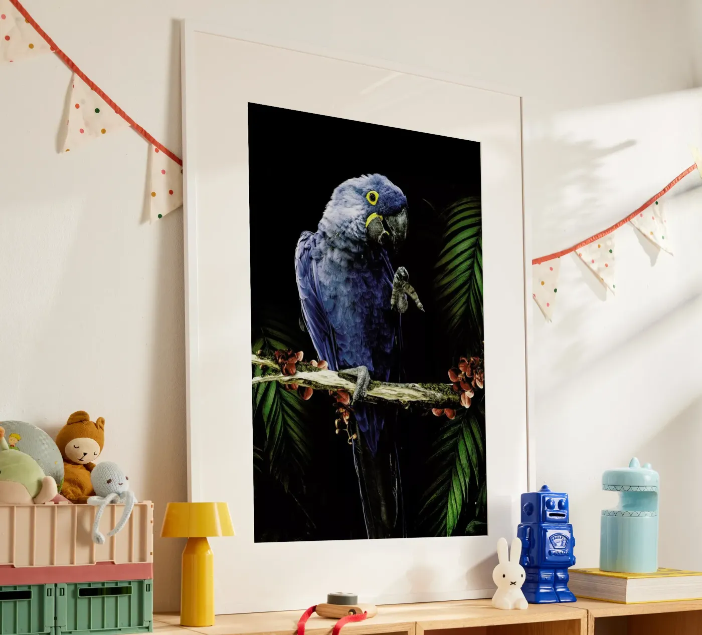 Macaw poster van Wouter Rikken
