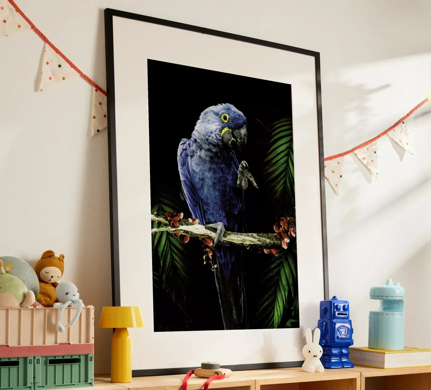 Macaw poster van Wouter Rikken
