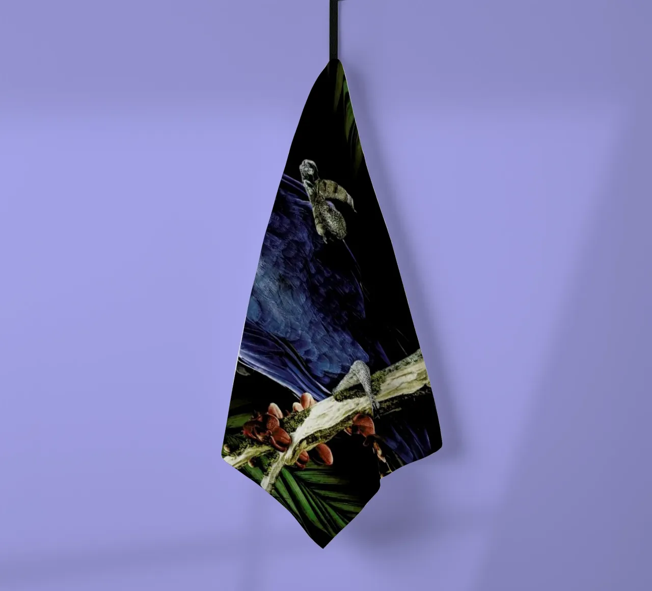 Macaw tea towel by Wouter Rikken