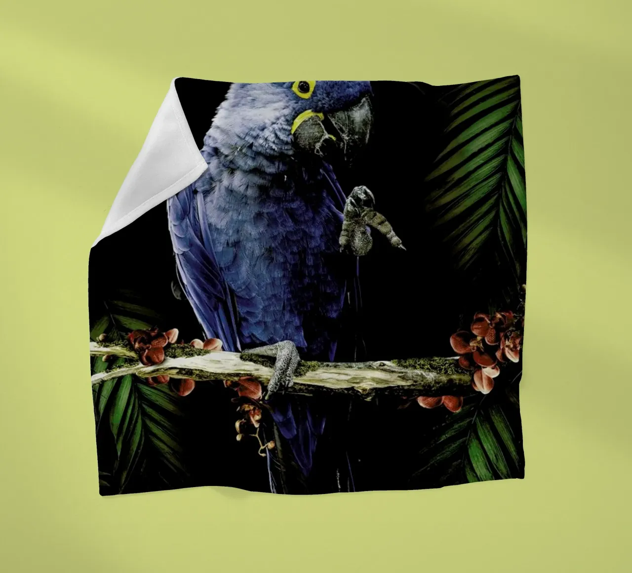 Macaw fleecedeken van Wouter Rikken