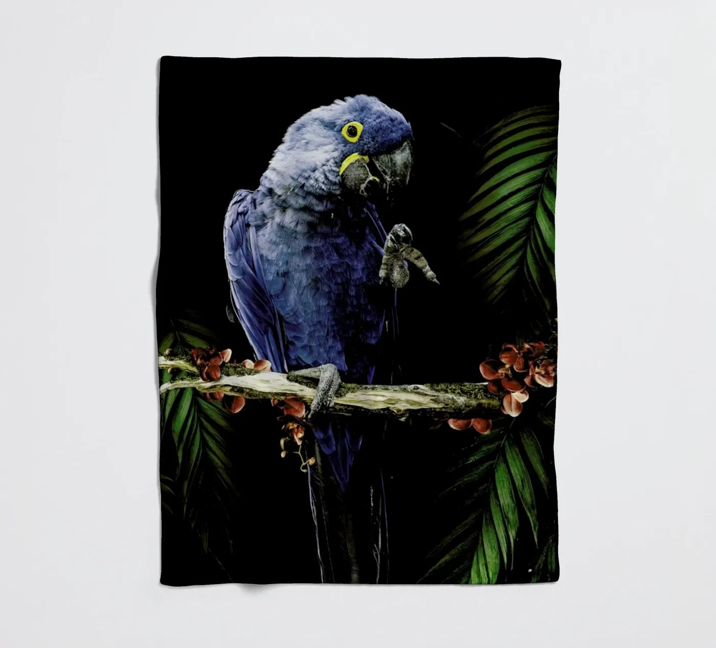 Macaw Fleecedecke von Wouter Rikken