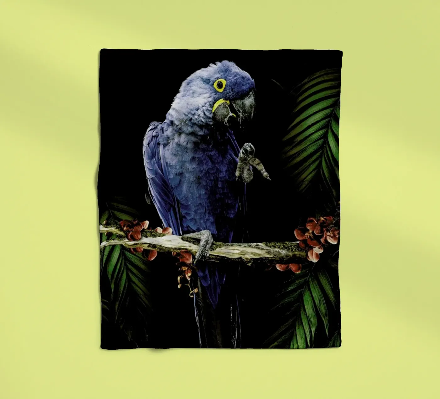 Macaw fleecedeken van Wouter Rikken