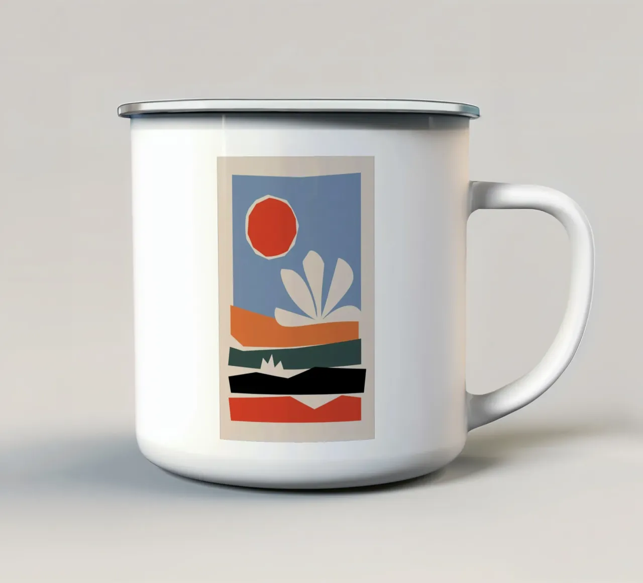 Layers tazza in smalto da Pure