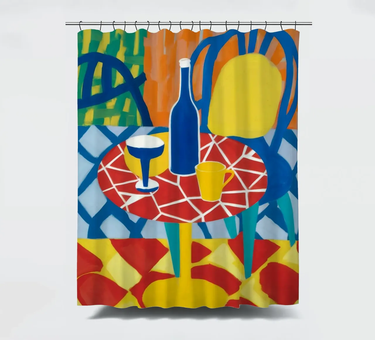 Abstract Wicker Sip Duschvorhang von Dawn Light