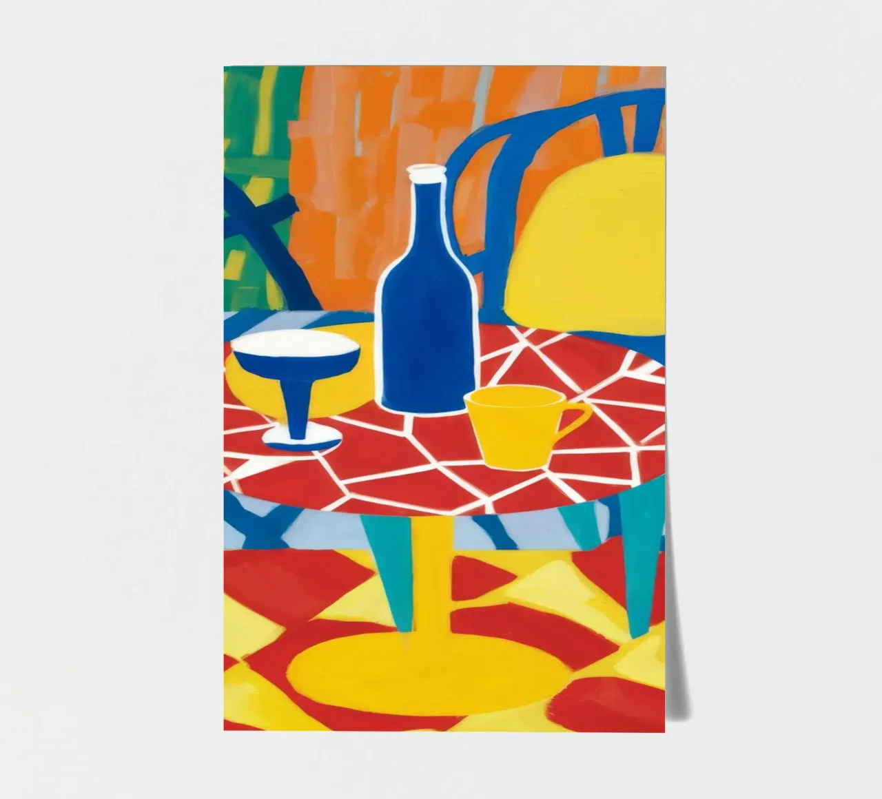 Abstract Wicker Sip Stickerbogen von Dawn Light