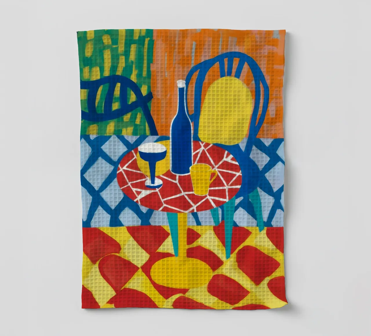 Abstract Wicker Sip torchon de Dawn Light