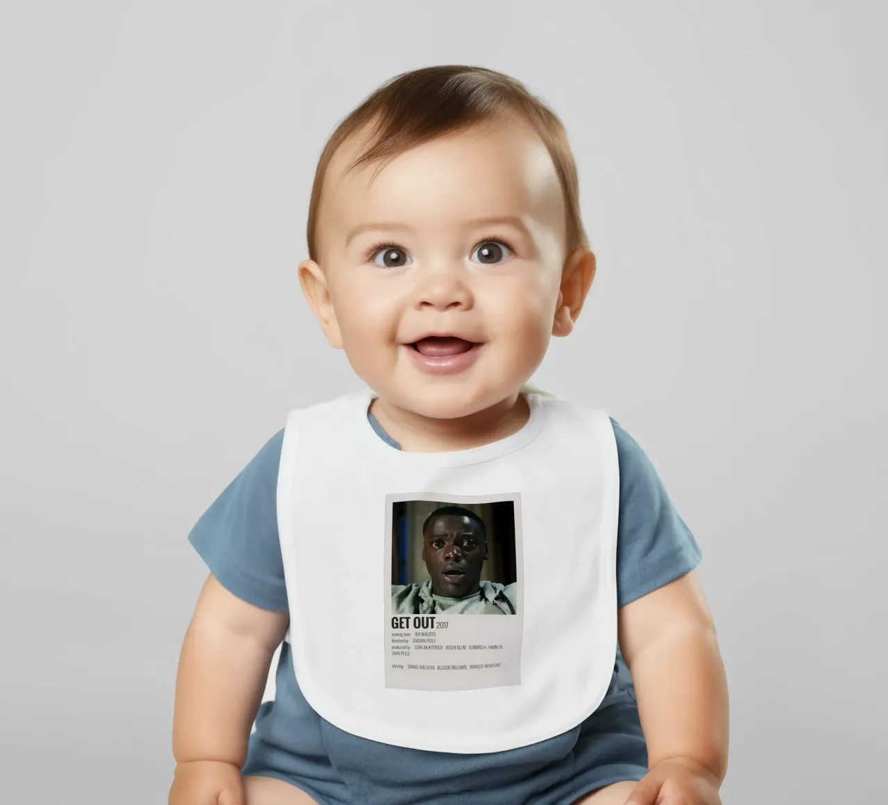 GET OUT 2017 bavaglino da MVFminimalist